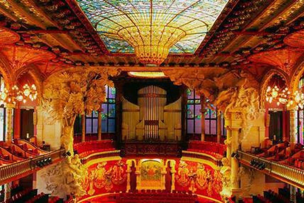 7 Pax Montserrat Ramblas Barcelona 巴塞罗那 外观 照片