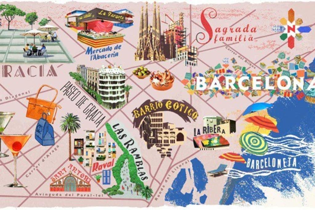 7 Pax Montserrat Ramblas Barcelona 巴塞罗那 外观 照片